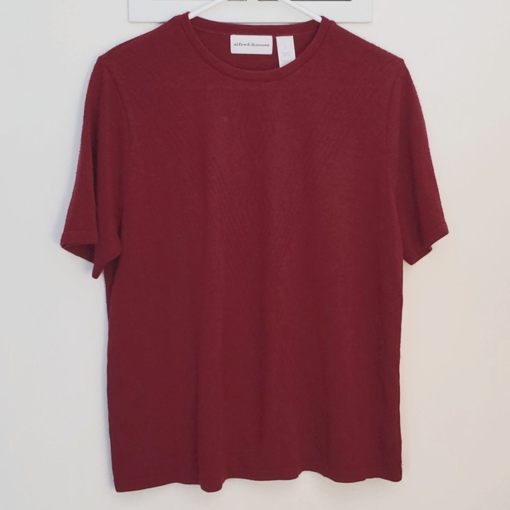 Alfred Dunner Short Sleeved Knit Top